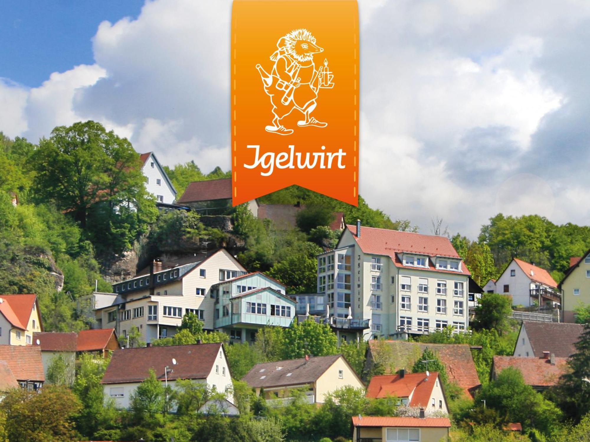 Berggasthof Hotel Igelwirt Schnaittach Exteriör bild